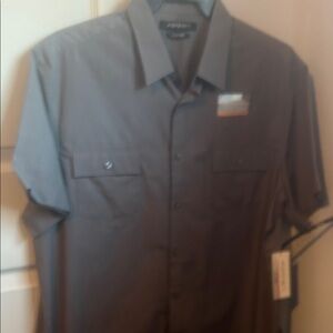 Axist Charcoal Button Down Shirt